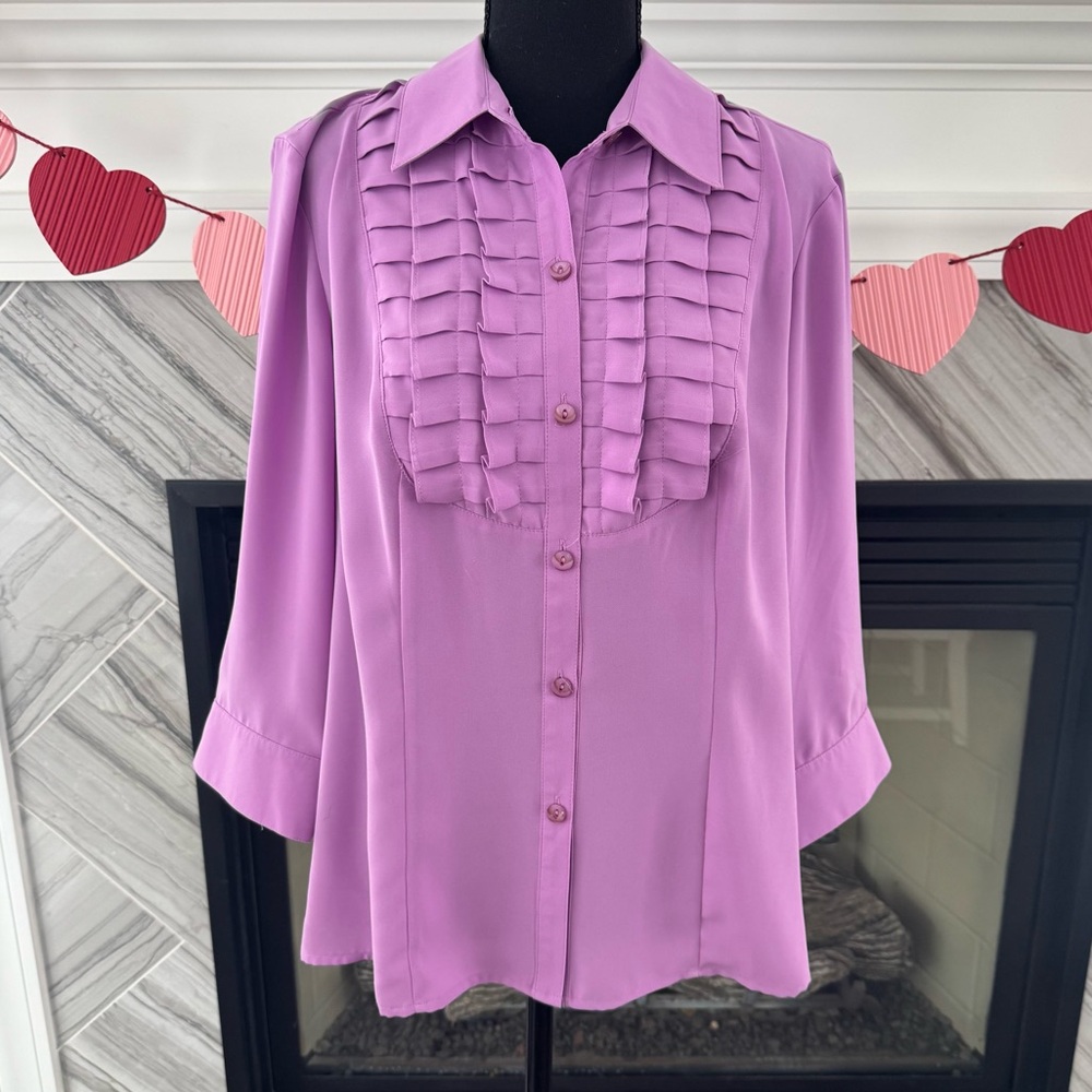Kathy‎ Che button down Blouse Medium